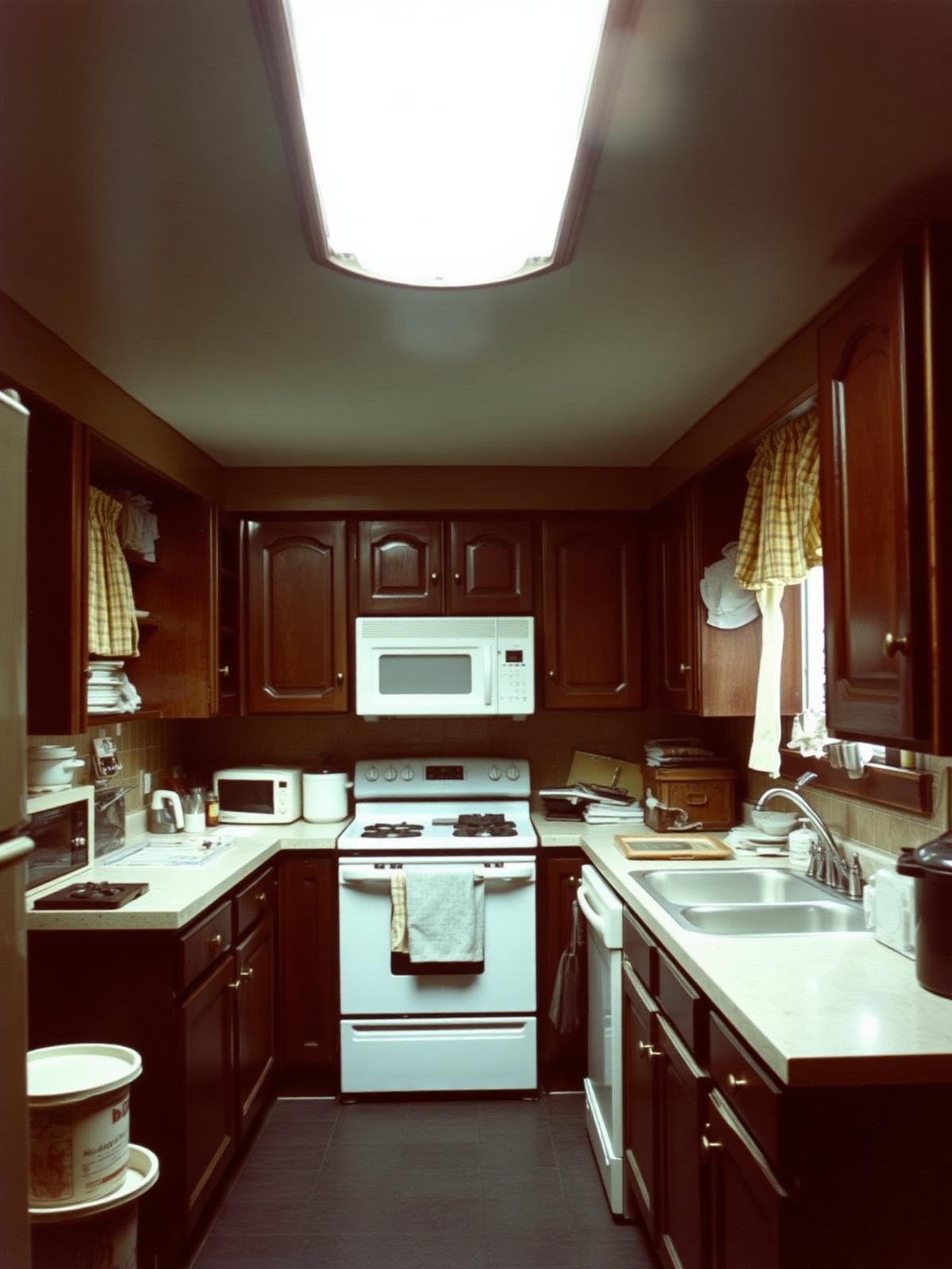 Kitchen before